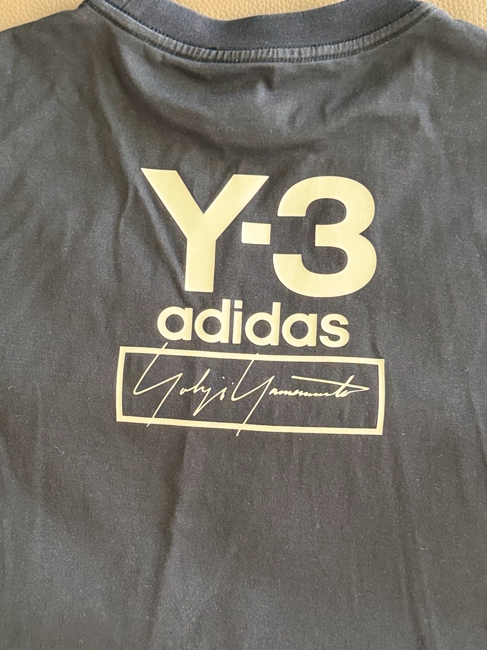 Y-3 adidas Women’s Black Logo T-Shirt M